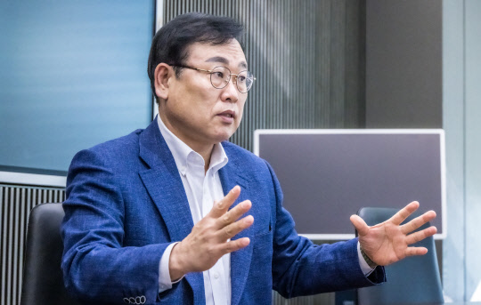 이강수 더존비즈온 ERP사업부문 대표. 박동욱기자 fufus@